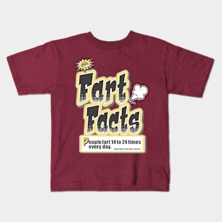 Fart Facts True & Funny #1 Kids T-Shirt